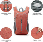 G4Free 10L Hiking Backpack Small Travel Hiking Daypack Lightweight Packable - Image 4