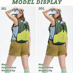 BECOJADDE 15L Small Hiking Backpack - Image 5