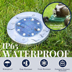 SOLPEX Solar Ground Lights, 16 Pack Solar Lights Outdoor Waterproof, 8 LED - Image 6