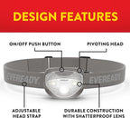 EVEREADY LED Headlamps Pro200, IPX4 Water Resistant, Bright and Durable Head - Image 3