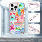 Case for iPhone 16 Pro, Coastal Beach Cover Coquette Collage Phone Case - Image 2