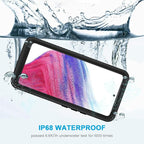 Lanhiem for Samsung Galaxy A53 5G Case, IP68 Waterproof Dustproof - Image 4