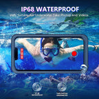 Temdan Compatible with iPhone 13 Case Waterproof, Built-in Screen & Camera - Image 3