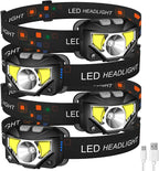 LHKNL Headlamp Flashlight, Waterproof Motion Sensor Head Lamp, 8 Mode - Image 7
