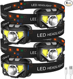 LHKNL Headlamp Flashlight, Waterproof Motion Sensor Head Lamp, 8 Mode by LHKNLHOME