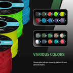 Abma Cord 2.4mm Paracord 275 100ft Nylon Rope 4 Strands Tactical Parachute Cord - Image 5
