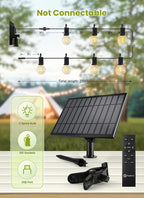 Brightown 208FT Solar String Lights Outdoor Waterproof - Image 5