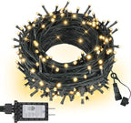 ASENEK Outdoor String Lights 99FT 300 LED Connectable 8 Modes by ASENEK