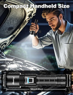 PHIXTON Rechargeable Flashlights High Lumens 10000 Super Bright Long Range - Image 6