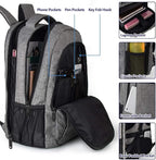 MATEIN 17 Inch Laptop Backpack, TSA Large Backpack - Image 6