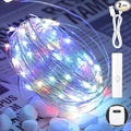 66FT Multicolor Fairy Lights Battery Operated, 100 LED Twinkle Lights by Lakumu