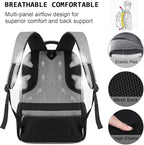 Volher 17 Inch Laptop Backpack, Business Anti Theft Slim Durable Laptops - Image 5