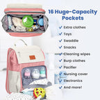 PILLANI Baby Diaper Bag Backpack - Image 2