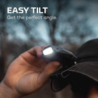 NEBO Einstein Rechargeable Cap Light | 50 Lumens, 3 Light Modes, 90 Degree - Image 7