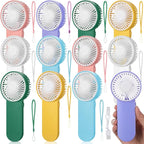 Sumind 12 Pcs Small Personal Portable Fan Mini Handheld Bulk 1 Speed Electric by Sumind