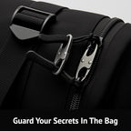 zelin Zipper Clips Anti Theft, Double Opening S Carabiner Theft Deterrent - Image 4