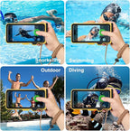 Waterproof Phone Case for Snorkeling & Diving, IP68 Waterproof Hard Case for - Image 4