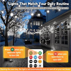 HXWEIYE Rechargeable Fairy Lights - Image 3