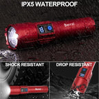 Rechargeable Tactical Flashlights 2000 High Lumens - 5000mAh Super Bright LED - Image 9