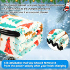 Riakrum 12V Car Heated Blanket for Cold - Image 5