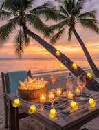 Beer Mug String Lights, 8.5FT 10 LED Summer Lights - Image 3