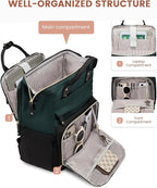 LOVEVOOK Laptop Backpack for Women, 15.6'' Waterproof Nurse Bag Teacher Work - Image 2