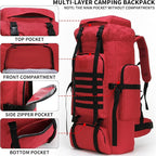 Hiking Backpack for Men 70L/100L Camping Backpack Military Rucksack Molle 3 - Image 3