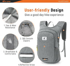 SKYSPER Small Hiking Backpack 10L Packable Lightweight Back Pack Foldable - Image 4