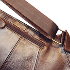 Leather Sling Bag Backpack for Men Women Crossbody Shoulder Chest Day Pack - Image 4