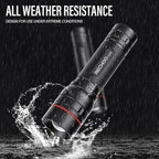 RECHOO Rechargeable Flashlights High Lumens, 2 Pack G1000 Super Bright Flash - Image 7