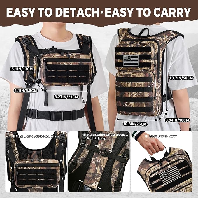 Koculemi Tactical Hydration Backpack - Image 3