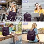 Focdod Laptop Backpack for Women Work Bags - Image 6