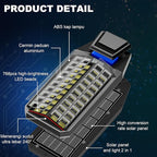 Solar Street Lights Outdoor, Commercial Grade Dusk to Dawn LED Security Flood - Image 4