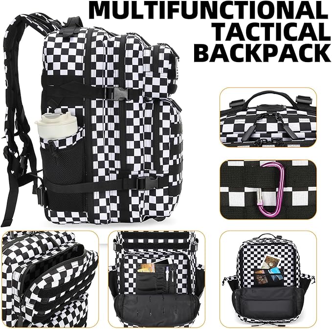 Lovelinks21 25L Tactical Military Backpack Small Travel Rucksack - Image 5