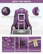 LOVEVOOK Large Travel Backpack for Women, TSA Carry on Backpack for Airplanes - Image 7