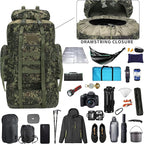 Hiking Backpack for Men 70L/100L Camping Backpack Military Rucksack Molle 3 - Image 4