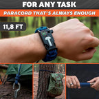 Paracord Bracelets for Men and Women – Adjustable Survival Paracord Bracelet - Image 6