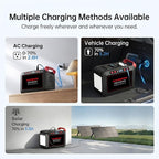 MARBERO 200W Portable Power Station 148Wh Camping Solar Generator Laptop Power - Image 8