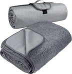 Tirrinia Large Waterproof Outdoor Blanket, Soft Warm Windproof Stadium Blanket by Tirrinia