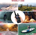 BAOFENG UV5RMINI Two Way Radio NOAA Weather Radio Dual PTT 999CH Survival APP - Image 8