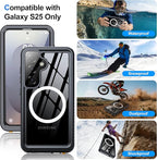 ANTSHARE IP68 Waterproof Case for Samsung Galaxy S25 - Image 8
