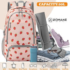 ZOMAKE Lightweight Packable Backpack 30L, Foldable Hiking Backpacks Water - Image 2