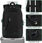 Mancro Laptop Backpack for Travel 17.3 in Anti-Theft Business Backpack Large - Image 4