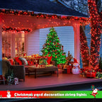 JMEXSUSS 2 Pack Solar String Lights Outdoor Waterproof, Total 66 FT 200 LED - Image 8