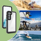 for Samsung Galaxy S23 FE Case, IP68 Waterproof Dustproof Case, Full Body Heavy - Image 7