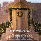 2-Pack Total 164FT 400LED Connectable Christmas Lights Outdoor, Christmas - Image 4