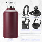 BJPKPK Half Gallon Insulated Water Bottles - Image 4