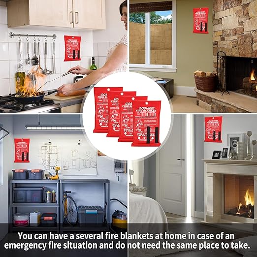 COSHNIBI Emergency Fire Blanket - Image 4