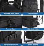 Tactical Backpack for Men, 35L Travel Military Backpack - Image 6