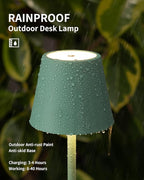 KDG 2 Pack Cordless Table Lamp, Portable LED Desk Lamp, 4000mAh Battery Operated - Image 3